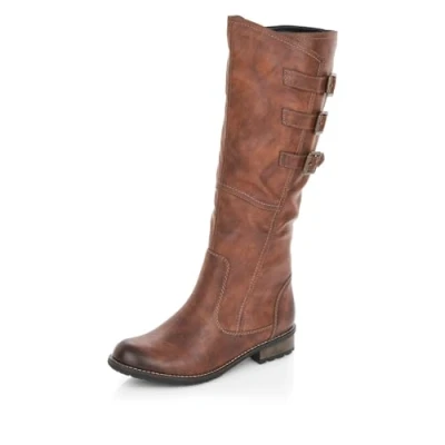 Image of Remonte Women&#039;s R3370 High Boots, Brown (Chestnut 22), 7.5 UK