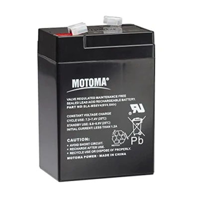 Image of Battery 6V/4Ah for S10/S16/S20 Batteries &amp; Mains Chargers