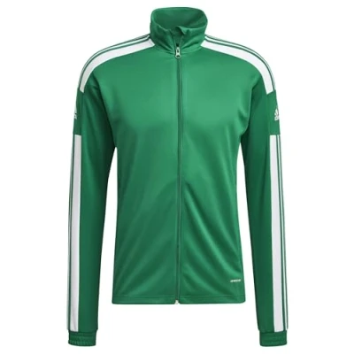 Image of adidas Men&#039;s Squadra 21 Training Jacket, Team Green/White, L Tall 2 inch