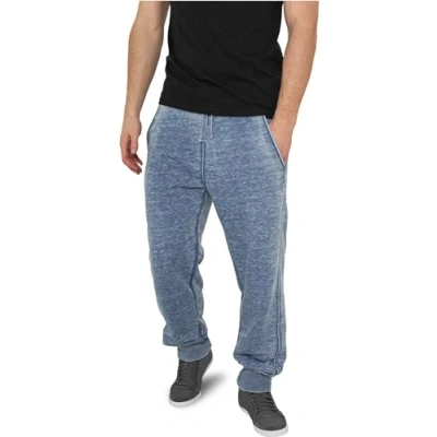 Image of Urban Classics Burnout Tracksuit bottoms, Men&#039;s, Size: XS, Denimblue