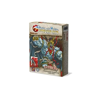 Image of CMON Edge Entertainment GUFPR08 Zombicide: Thundercats Pack 3 Multilanguage Miniatures Set, Includes Spanish