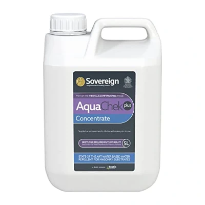 Image of SOVEREIGN 30806526 AquaChek Plus Water Repellent 5L, Dries Clear