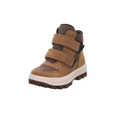 Image of Superfit TEDD Winter boots for kids, Size: 12.5K, Braun/blau Leather and textile