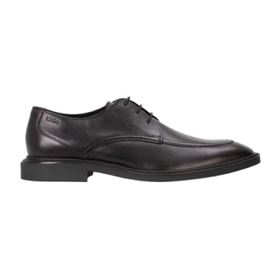 Image of HUGO Men&#039;s Gryff_Derb_pllt Derby, Black, 8 UK