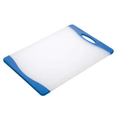 Image of Colourworks Brights Blue 36x25cm Reversible Chopping Board