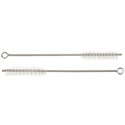 Image of Ibili Tube Cleaning Brush 10,5 cm 2 Pieces, Stainless Steel, Silver, 10.5 x 3