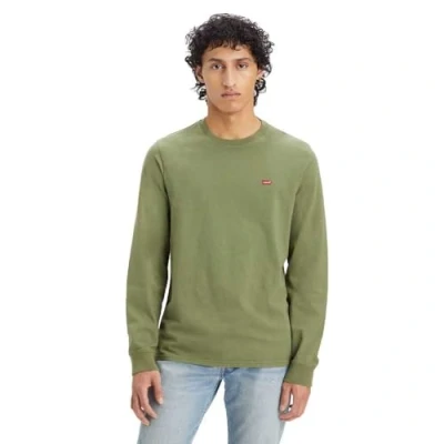 Image of Levi&#039;s Men&#039;s Ss Surplus Romper Shirt, Bluish Olive, XXL