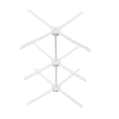Image of TOPINCN Plastic Pasta Drying Rack Collapsible Household Noodle Dryer Hanging Fondant Gum Paste Flower Air Dry Stand Cake Decorating Tool