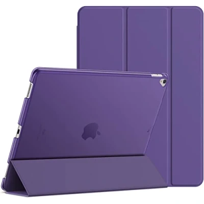 Image of JETech Case for iPad Pro 12.9 Inch (1st and 2nd Generation, 2015 2017 Model), Auto Wake/Sleep (Purple)