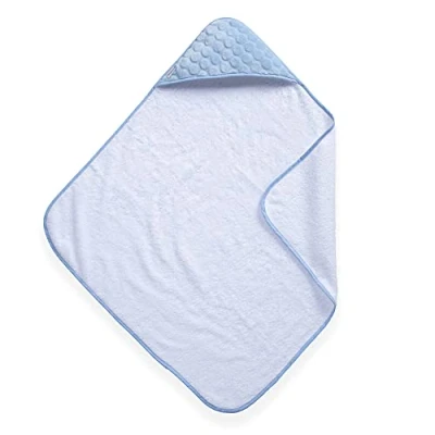 Image of Clair de Lune Marshmallow Hooded Towel (Blue), 70 x cm