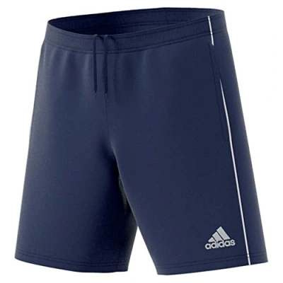 Image of Adidas Kids Core 18 Training Shorts Dark Blue/White, Size 128
