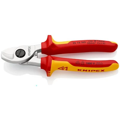 Image of Draper 34058 KNIPEX 95 16 165 SB VDE Cable Shears, 165mm