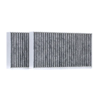 Image of 272770001R, 272772951R, 272772972R, 272778773R Pollen Filter BOSCH 1 987 432 500 Activated Carbon 266mm 132,5mm 31mm RENAULT: LAGUNA 3