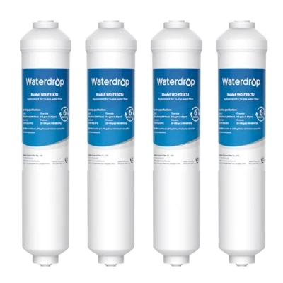 Image of Waterdrop DA29 10105J Replacement for Samsung® Fridge Water Filter, Filter HAFEX/EXP, DA2010CB, DA99 02131B, HAIER® LG® Inline (4)