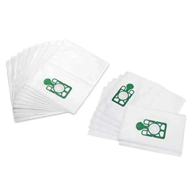 Image of FIND A SPARE Vacuum Cleaner Microfibre Poly Dust Bags for Henry Numatic Hetty Basil James (Pack of 15)