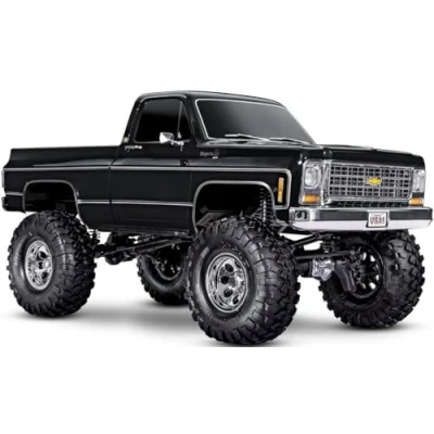 Image of Traxxas TRX4 Chevy K10 High Trail Black RTR without Battery / Charger 1/10 4WD 92056