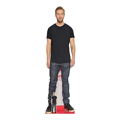 Image of CS1034 Calvin Harris Cardboard Cutout With Mini Standee