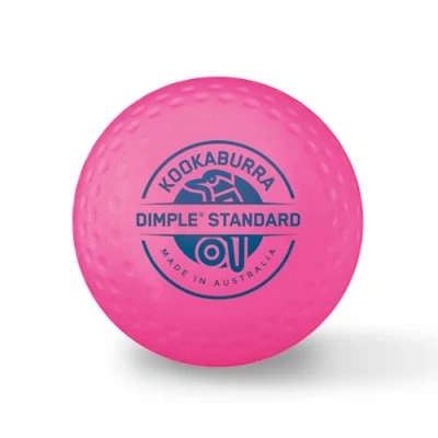 Image of Kookaburra Dimple Standard Hockey Ball Pink