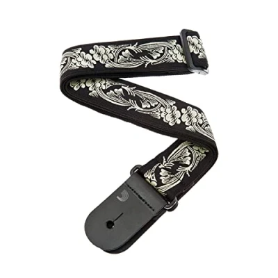 Image of D&#039;Addario Accessories Guitar Strap Electric Strap, Acoustic &amp; Bass Woven Rainforest