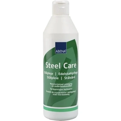Image of ABENA Stainless Steel Cleaner And Polish 500ml Hob for Everyday Use Heavy Duty Multi Surface Hob, Sink, Oven &amp; Pan. Kitchen Suitable Use.