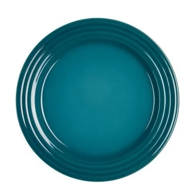 Image of Le Creuset Breakfast Plate Deep Teal ø 22 cm