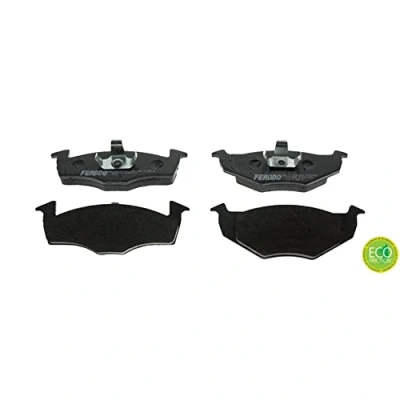 Image of JZW698151E Brake pad set FERODO PREMIER ECO FRICTION FDB1288 not prepared for wear indicator with piston clip without accessories VOLKSWAGEN: GOLF 3