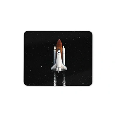 Image of Destination Vinyl Ltd Space Shuttle Mouse Mat Pad Solar System Planets Stars Gift PC Computer #8418