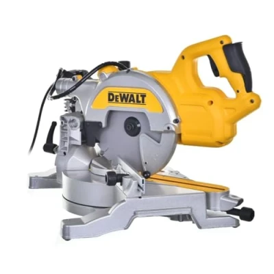 Image of Dewalt DWS777 LX XPS Sliding Mitre Saw, 110 V, Black/Yellow, 216 mm, Set of 5 Piece