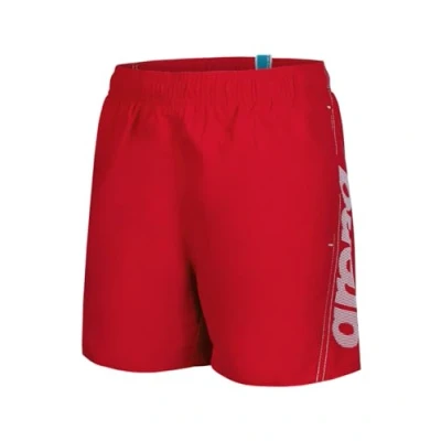Image of Arena Boys&#039; Fundamentals Logo R Beach Boxer Red White