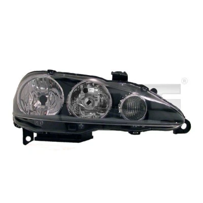 Image of 0000050506960, 0000060695447, 50506960, 50508160, 50517861 Headlights TYC 20 0971 05 2 Right H7, H1 with electric motor ALFA ROMEO: 147