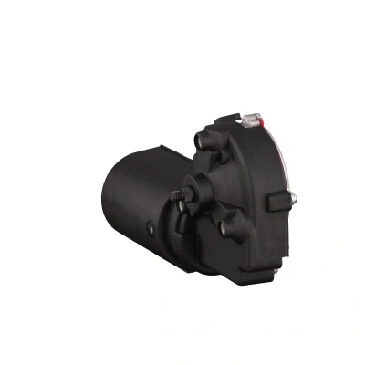 Image of 2018203642, A2018203642 Wiper Motor FEBI BILSTEIN 46741 12V Front for left hand drive vehicles with cable MERCEDES BENZ: 190
