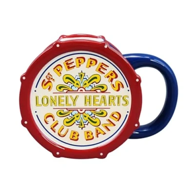 Image of Half Moon Bay The Beatles Ceramic Mug Coffee &amp; Tea Gifts for Men Mugs Novelty Cups Cup SGT Peppers Lonely Hearts Club Band