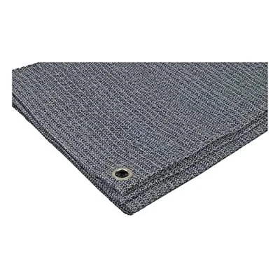 Image of Leisurewize Supreme Breathable 2.5 x 5.5m Charcoal/Grey Caravan Awning Carpet Tent Groundsheet