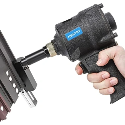 Image of NEWTRY 8mm Industrial Air Hole Puncher Pneumatic Opener Punch Flange Tool Deep Metal Hand Punching Gun Machine (Hole Size, 8mm)