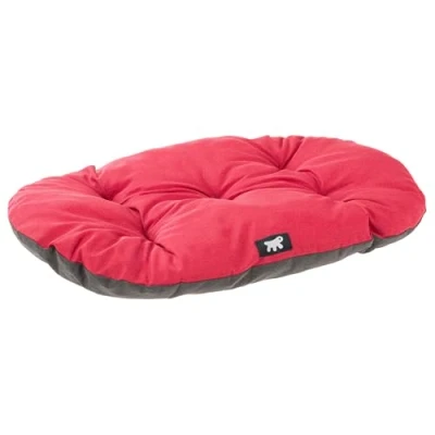 Image of Ferplast Dog Cushion Relax, for small dogs, Cat Cushion, Mat kennels and cars Washable in Cotton with Soft Padding, 43 x 30 cm. Red