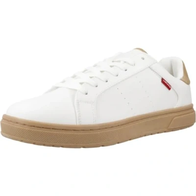 Image of Levi&#039;s Men&#039;s Piper Sneakers, Regular White, 6 UK