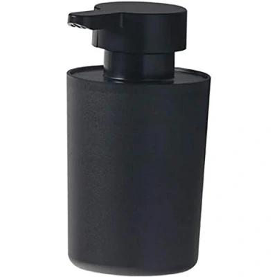 Image of Tiger Urban Soap Dispenser, ABS, Black, 6.8 x 12.3 8.3 cm