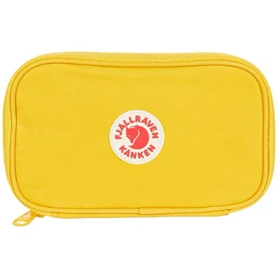 Image of Fjallraven 23781 141 Kånken Travel Wallet Wallets Unisex Warm Yellow Size One