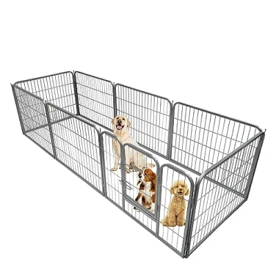 Image of Ellie Bo Heavy Duty 8 piece 120cm High Modular Dog Pen
