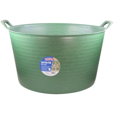 Image of Faithfull Eco Flex Tub 56L Recycled Green