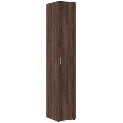 Image of vidaXL Highboard Brown Oak 30x42.5x185 cm Engineered Wood