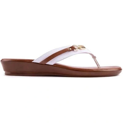 Image of Lotus Womens Esino Sandals White Nylon Size UK 4
