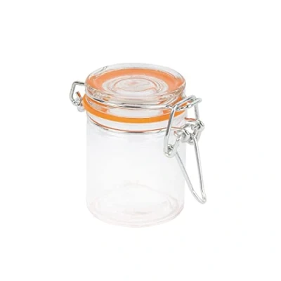 Image of Vogue 8096 12X Mini Terrine Jar 50ml 60mm Rubber Sealed Air Tight Preserve Food Storage