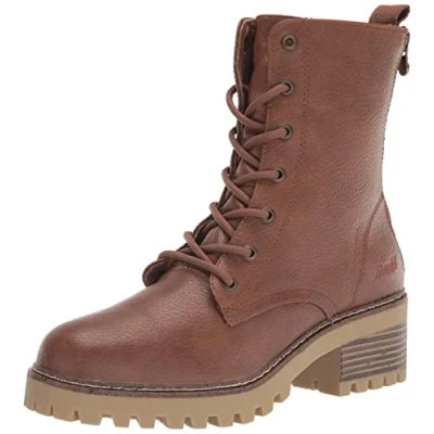 Image of Blowfish Malibu Women&#039;s Leith Ankle Boot, Wanut Tumbleweed/Down Under, 5.5 UK
