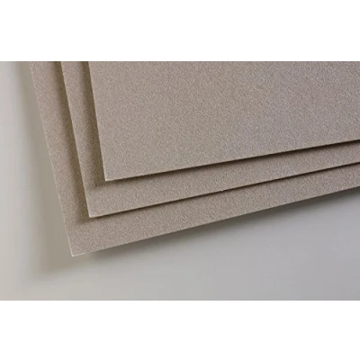 Image of Clairefontaine Ref 296019C Pastelmat Card Sheets (Pack of 5 Sheets) 360gsm 70 x 100cm Dark Grey Colour Specially Formulated For Use With Pastels