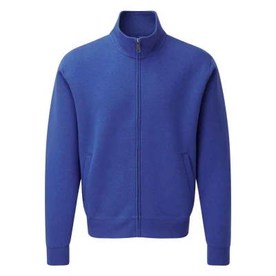 Image of Russell Athletic Mens Authentic Sweat Jacket (Bright Royal Blue) Navy/Blue Size X Large