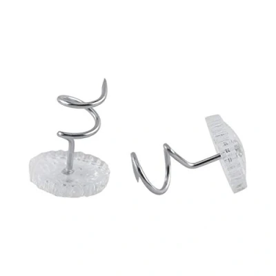 Image of HEEPDD DIY Upholstery Twist Pins, Repair Loose Drapery Craft Pins for Couch Chair Car Sofa(50Pcs, 12)