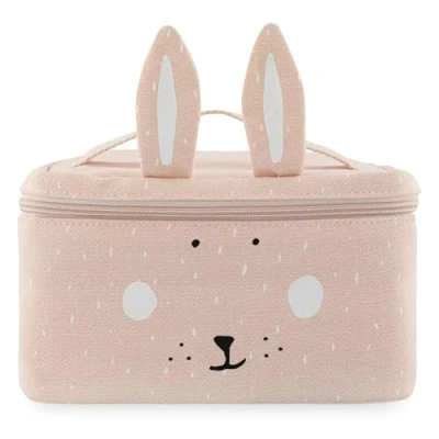 Image of Trixie 20 217 Lunch Bag Rabbit, Cotton, 5.2 liters, Pink