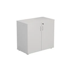 Image of Allegro Desk High Cupboard White WDS745CPWH