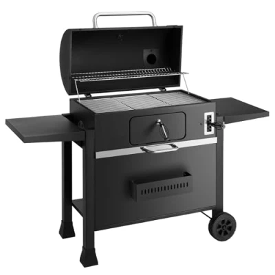 Image of KCT XXL Charcoal BBQ Grill Extra Large Smoker Barbecue Coal Adjustable Ash Tray